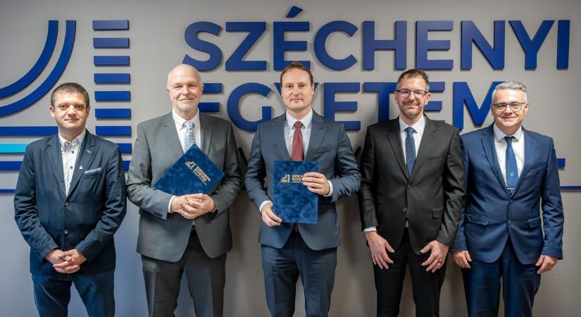 Fenntartható energetikai képzések és kutatások: együttműködési megállapodást kötött a Széchenyi Egyetem és a Green Energy Investhor Zrt.