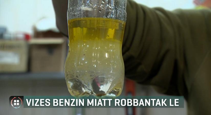 Vizes benzint tankoltak egy Shell-kútnál, több autó is lerobbant