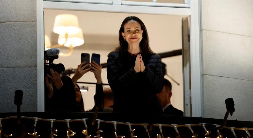 Szökése közben megsérült a Nobel-békedíjas María Corina Machado