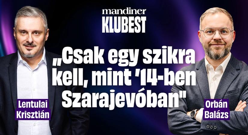 „Brüsszel egy jövevény, az Európai Unió mi vagyunk!” – Orbán Balázs volt a Mandiner Klubest vendége (VIDEÓ)