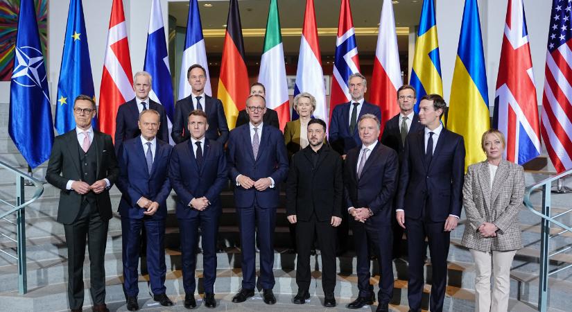 Az európai vezetők szerint Európa és az Egyesült Államok megállapodott az ukrajnai biztonsági garanciákról
