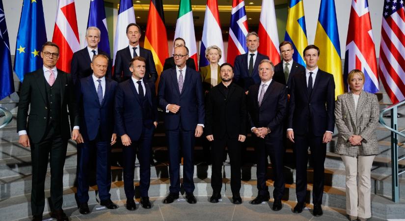 Multinacionális katonai kontingensről beszélnek Berlinben, amely Ukrajnában is működne