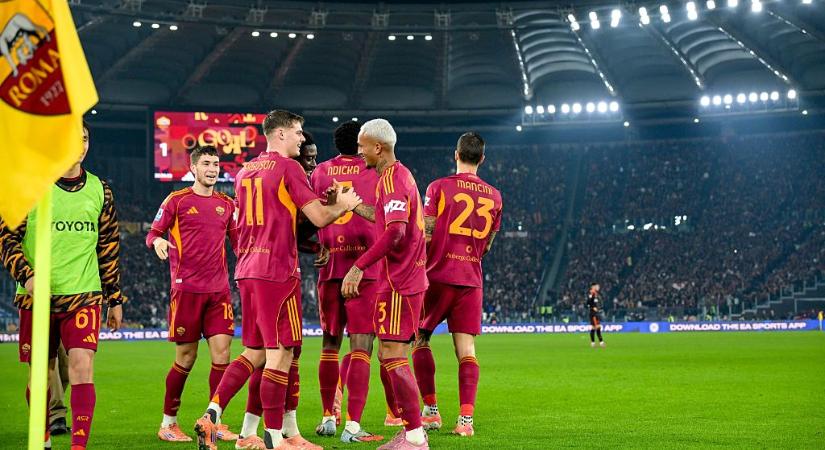 Serie A: Wesley gólja győzelmet ért az AS Romának! – videóval