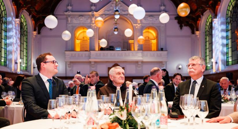 Barsi Balázs ferences atya kapta a Polgári Magyarországért Alapítvány elismerését