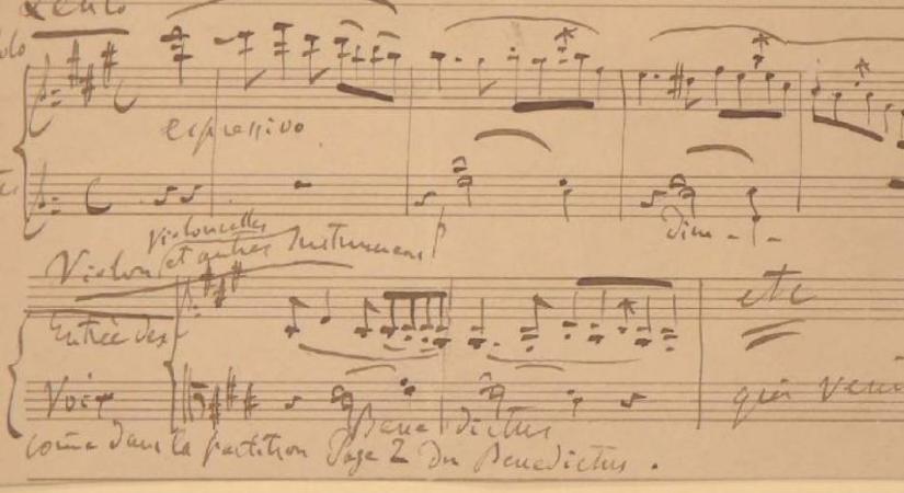 Liszt Ferenc-kéziratokat ad vissza a Weimari Klasszika Alapítvány