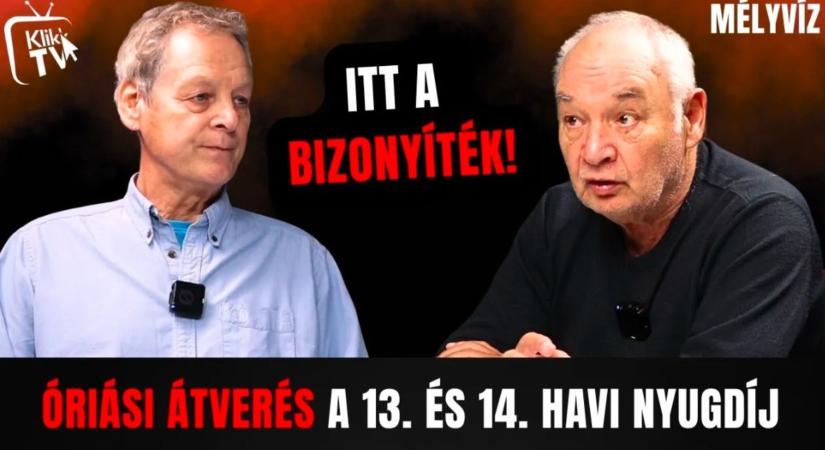 Óriási átverés a 13. és 14. havi nyugdíj - itt a teljes igazság!