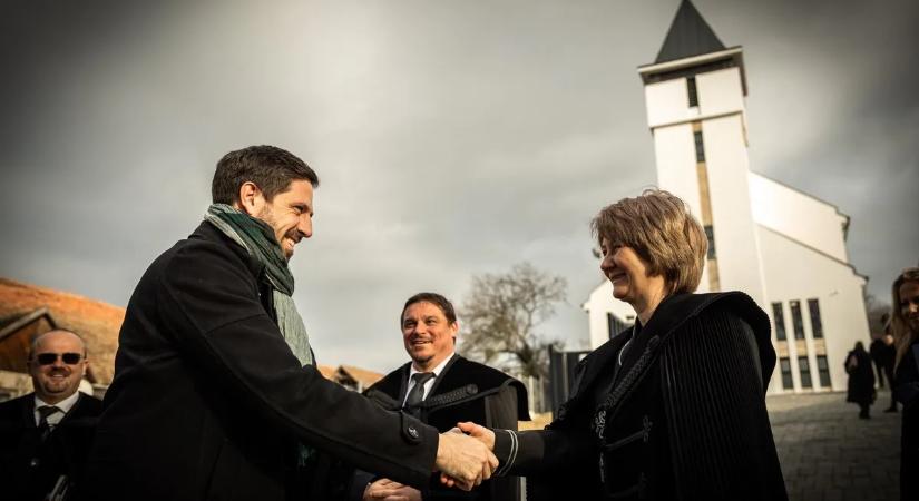 Magyar Levente: Ez az új templom mindennél jobban kifejezi nemzeti közösségünk élni akarását