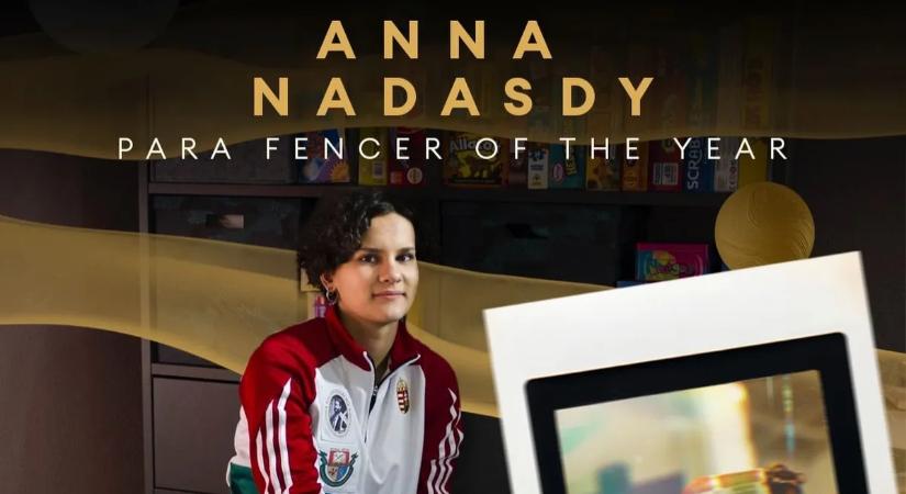 Nádasdy Anna lett az év kerekesszékes vívója a WAS-nál