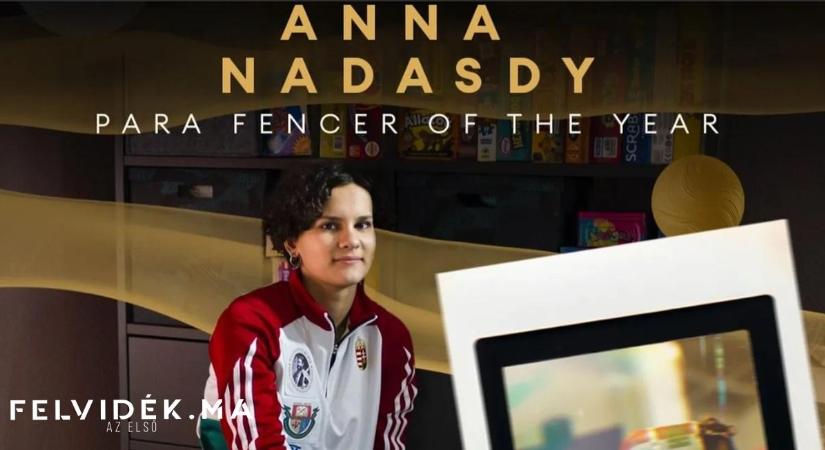 Nádasdy Anna lett az év kerekesszékes vívója