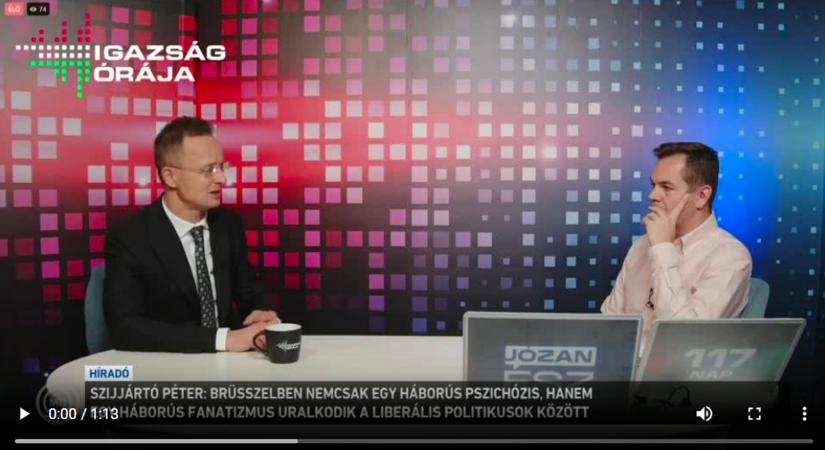 Háborús fanatizmus uralkodik most már Brüsszelben