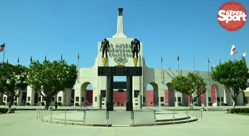 „A világ legnagyszerűbb stadionja” – A Los Angeles Memorial Coliseumban jártunk