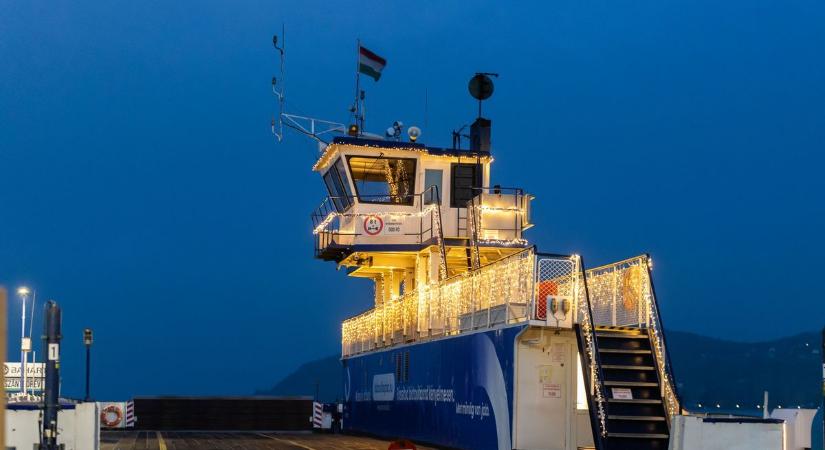 Balatoni változás: így közlekednek a kompok az ünnepek idején