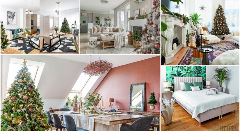 5 hazai lakás karácsonyi pompában: melyik stílusban ragad el leginkább az ünnepi hangulat?