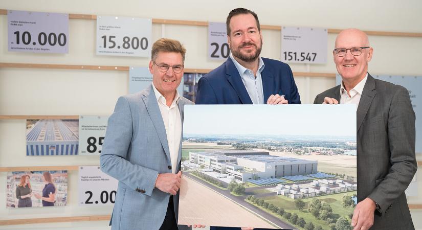 230 millió euróból épít új elosztóközpontot Felső-Ausztriában a dm