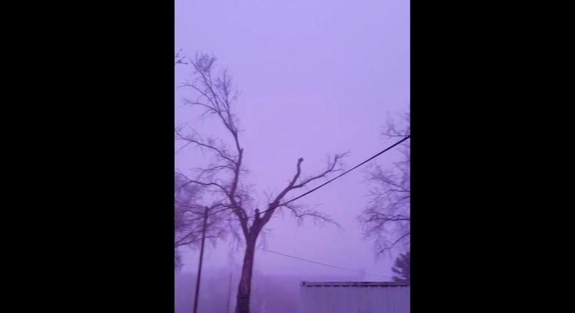 Stranger Things: misztikus lila köd Baranya felett, mi okozhatta?