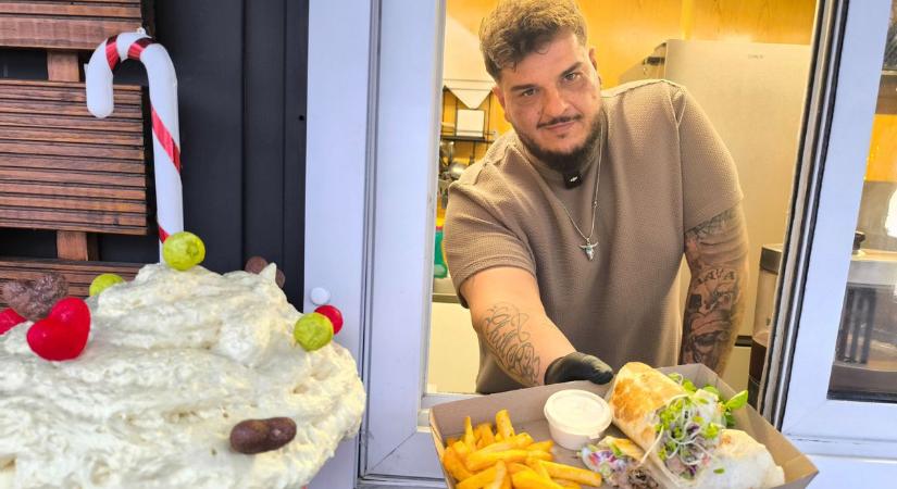 Tetoválóművészként ragadott fakanalat a tatai Gasztro Udvar új csillaga