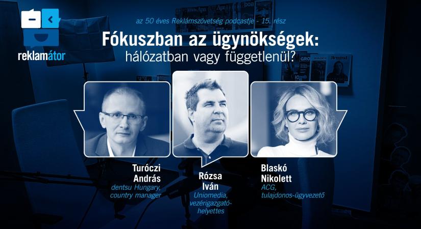Blaskó Nikolett és Turóczi András a Reklamátorban
