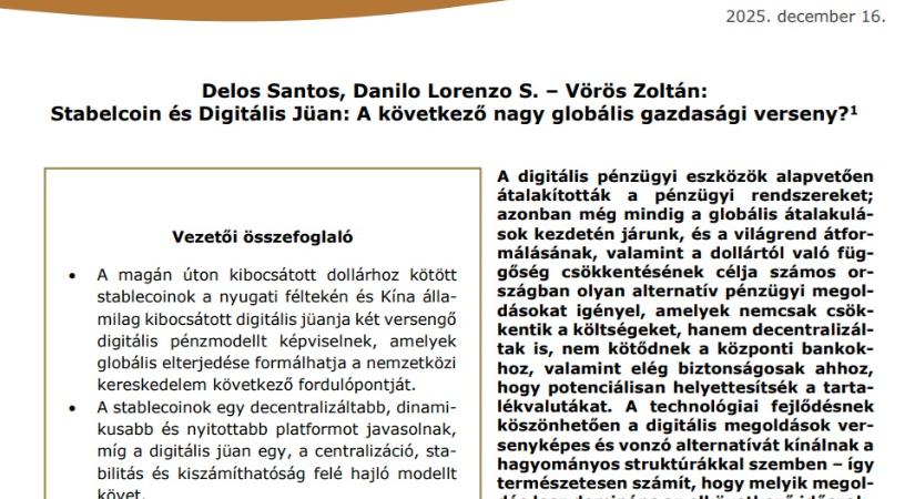 A John Lukacs Világrend Elemzések 2025/17. számának tartalmából