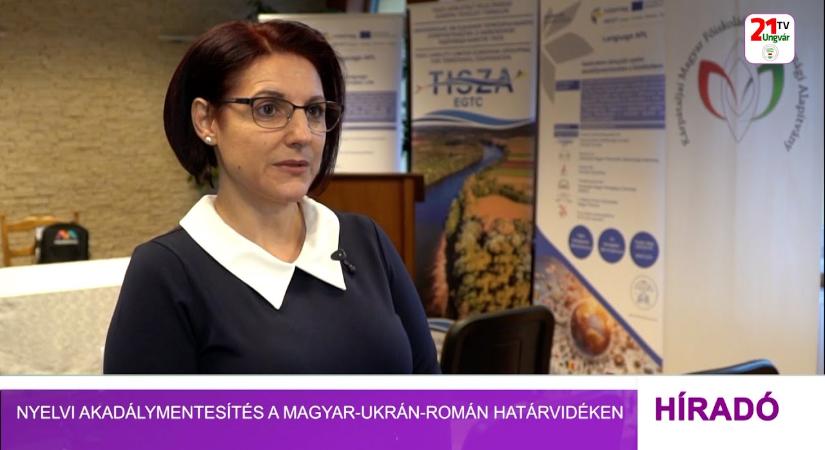 Nyelvi akadálymentesítés a magyar-ukrán-román határvidéken (videó)