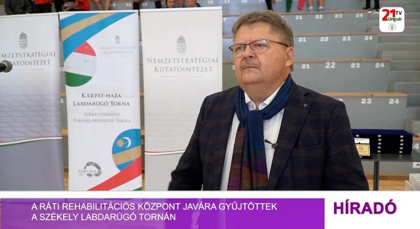 A ráti rehabilitációs központ javára gyűjtöttek a székely labdarúgó tornán (videó)