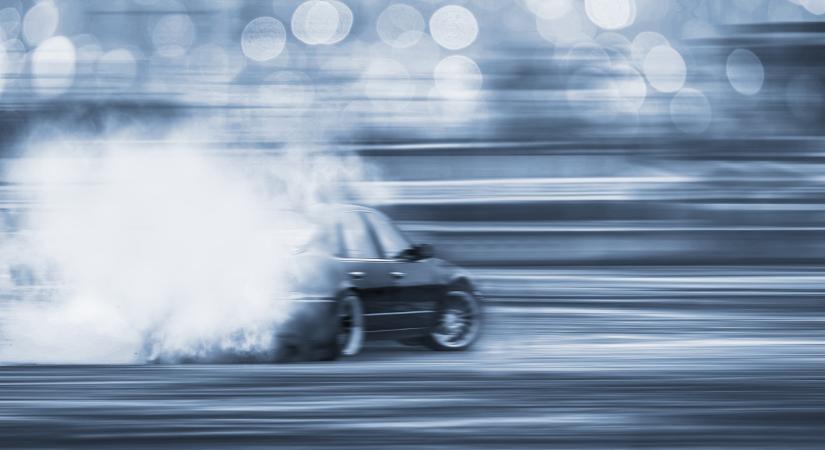 Önvezető driftelés a Hungaroringen – videó