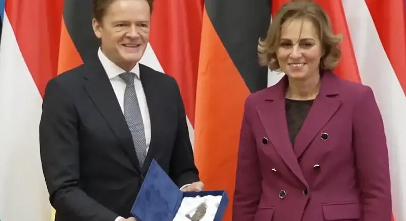 Budapesten díjazták Markus Schäfert