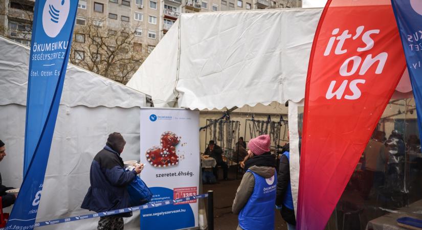 Fényt és melegséget a nélkülözők karácsonyába: Szeretetvendégség hét napon át, napi 1000 adag meleg étellel