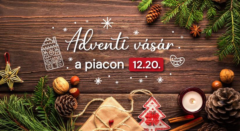 Adventi vásár és halvásár az Esztergomi Piacon