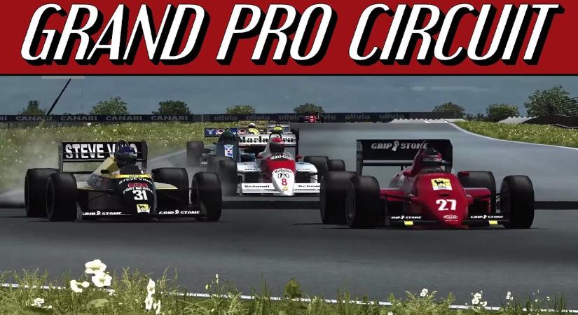 Újabb egyszemélyes magyar fejlesztés, a Grand Pro Circuit a száguldó cirkusz ’80-as évekre jellemző aranykorát hozza el