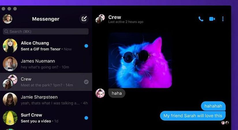 Ennyi volt: A mai nappal megszűnt a Facebook Messenger üzenőalkalmazás Windows-on