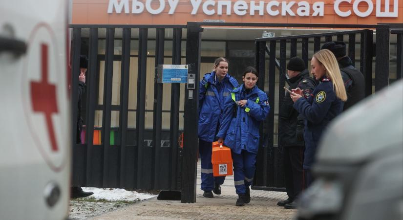 Több készúrrással végzett 10 éves iskolatársával, többeket megsebesített egy diák Oroszországban – képek