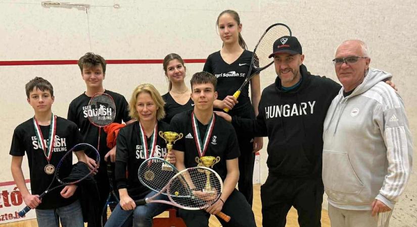 Egri Squash SE: a juniorok kedvéért vállalt kalandot szakosztálybővítés követi