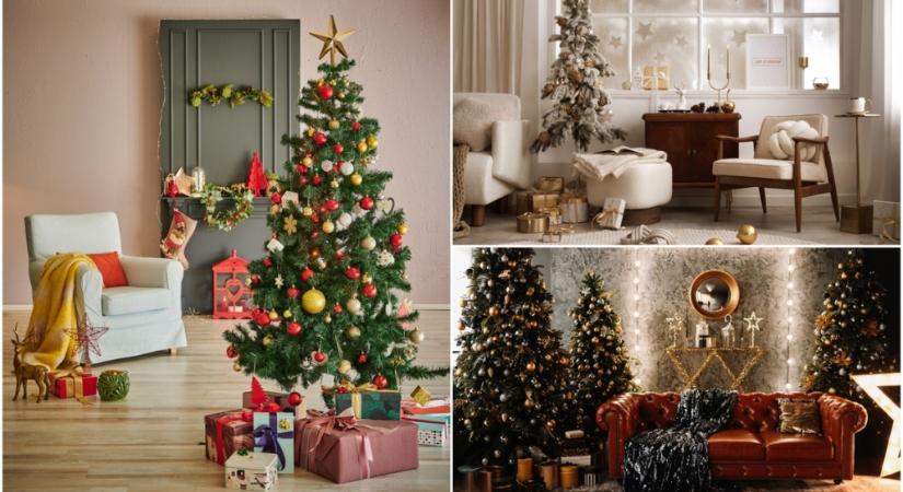 Karácsony 9 különböző nappaliban: meríts ihletet az ünnepi lakásdekorációhoz! Fotók