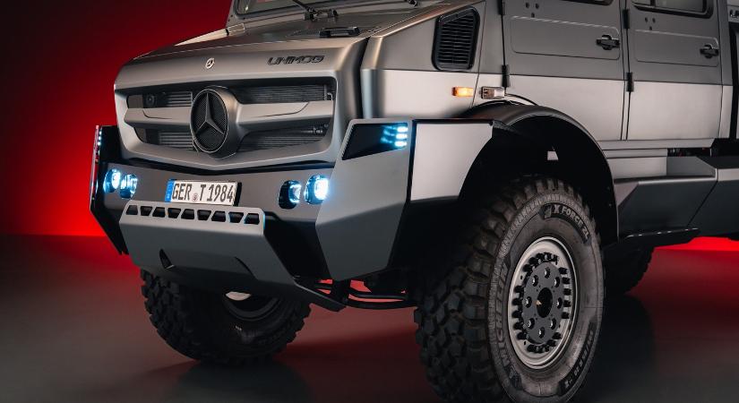 Teherautóból készült a legújabb luxus Mercedes