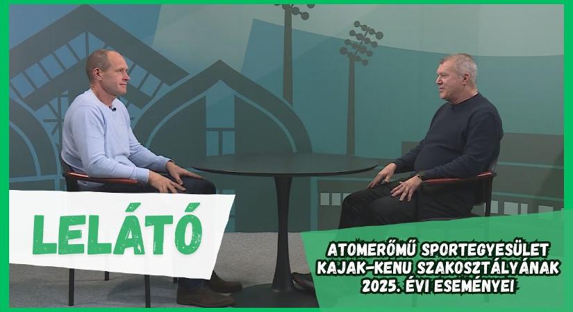 Lelátó – 2025.12.16. – Vendég: Bedecs Ferenc, az ASE kajak-kenu szakosztályának vezetőedzője