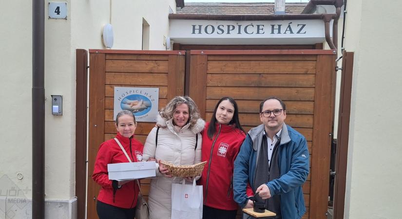 Krisztus békéjének üzenete a Mosonmagyaróvári Hospice Házban