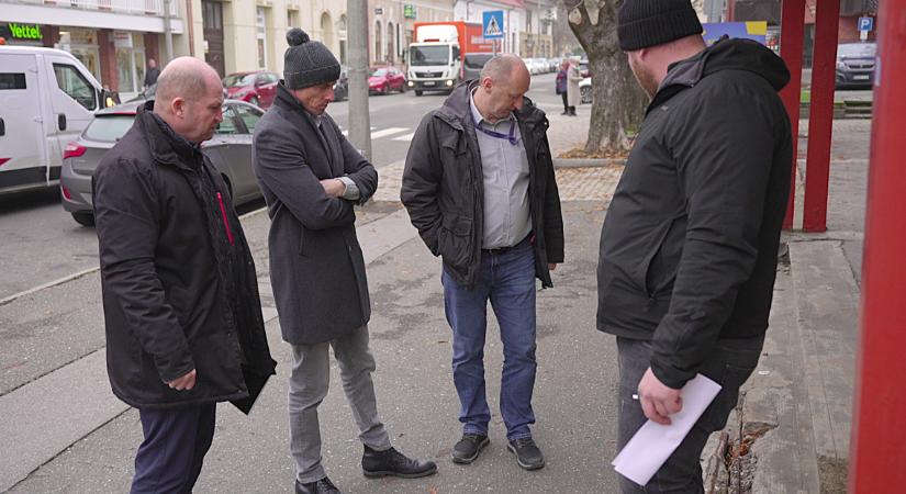 Tovább szépül a járdaszakasz