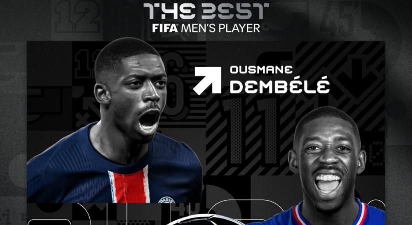 Dembélé megint Mbappé és Yamal előtt: A FIFA-nál is ő a legjobb játékos