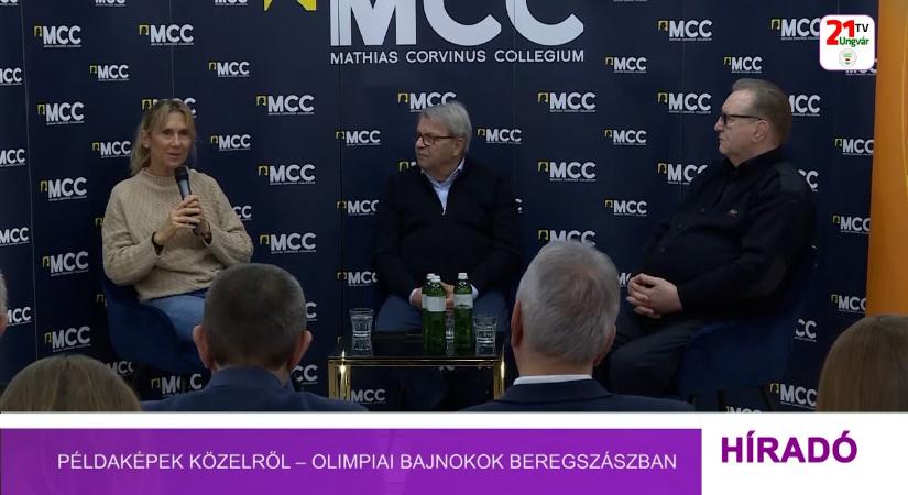 Példaképek közelről – olimpiai bajnokok Beregszászban (videó)