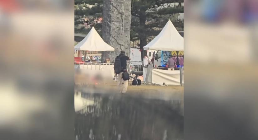 Megrázó új felvétel a sydney-i támadásról – egy idős áldozat is szembeszállt a merénylővel