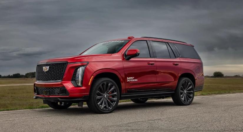 Hipersportautós ligában játszik a Cadillac Escalade 1005 lóerős tuning verziója
