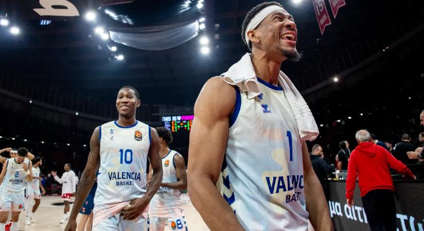 Nagy hajrával nyert a Valencia férfi kosárlabda Euroligában