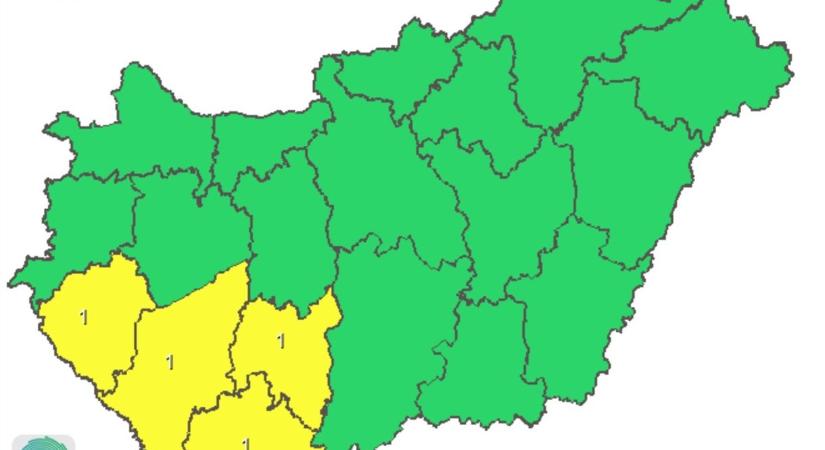 Borús és párás idő lesz, négy megyében is ónos esőre figyelmeztetnek