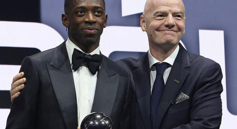 A FIFA-nál is Dembélé lett az év játékosa