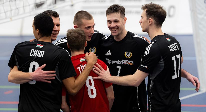 Biztosan nyerték utolsó hazai tétmeccsüket a DEAC férfi röpisei