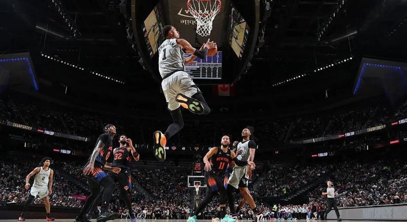 A Jalen Brunson, OG Anunoby vezette New York Knicks nyerte az NBA-kupát – videó