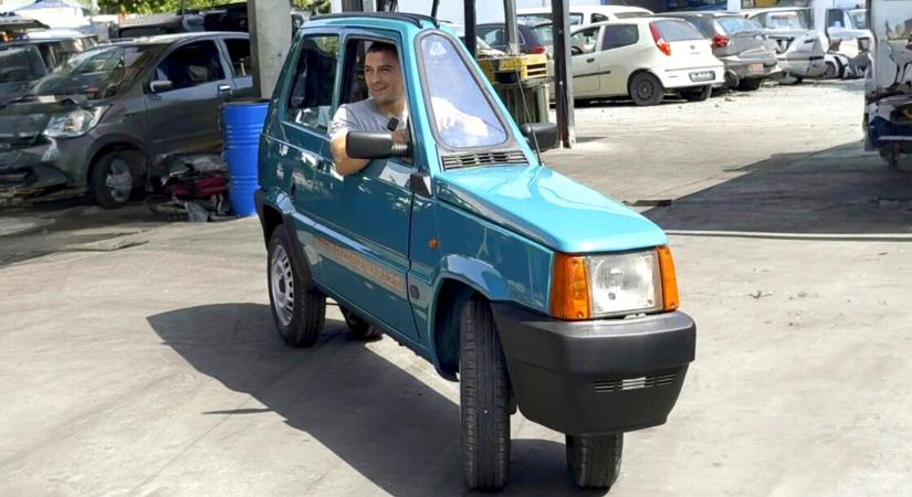 50 centiméter széles és mégis működik – ez a világ legvékonyabb autója