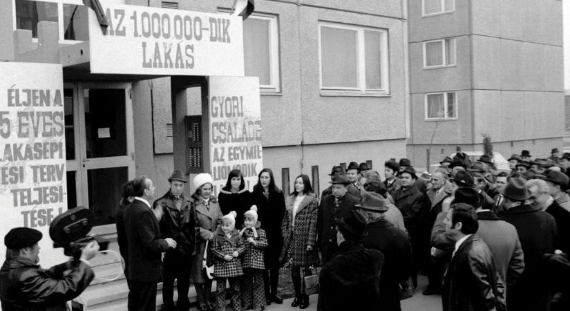 Győri család kapta meg az egymilliomodik lakást
