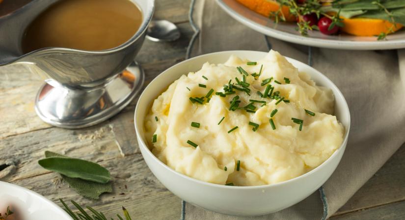 Tökéletes, habos burgonyapüré, ami az ünnepi asztalon is megállja a helyét