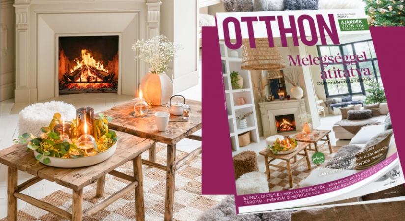 Megérkezett az OTTHON magazin idei utolsó száma: boldog pillanatok tökéletes enteriőrökben